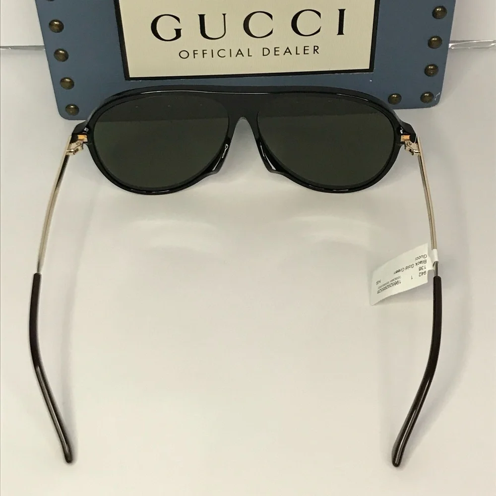 💯 - New Authentic GUCCI GG0829SA 002 Aviator Sunglasses
